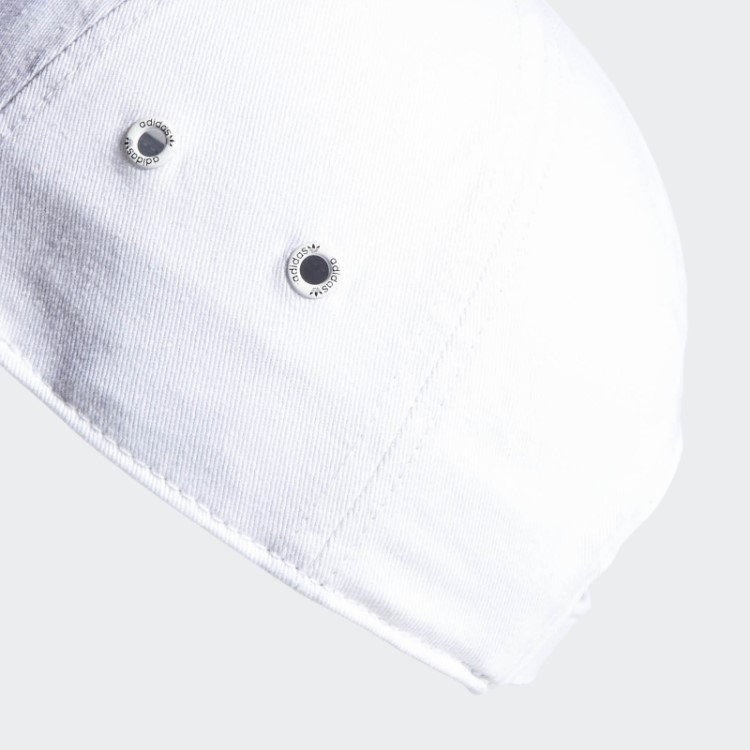 Boné Branco Mini Logo Relaxado Adidas