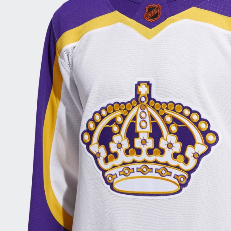 Kings Autêntico Reverso Camisa Retrô Marca Wordmark Branco Adidas