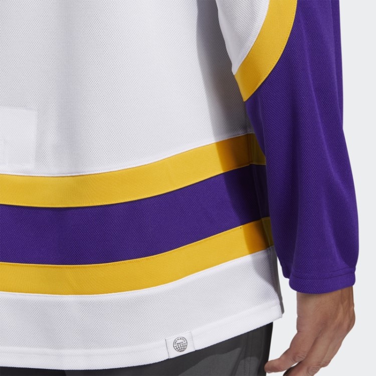 Kings Autêntico Reverso Camisa Retrô Marca Wordmark Branco Adidas