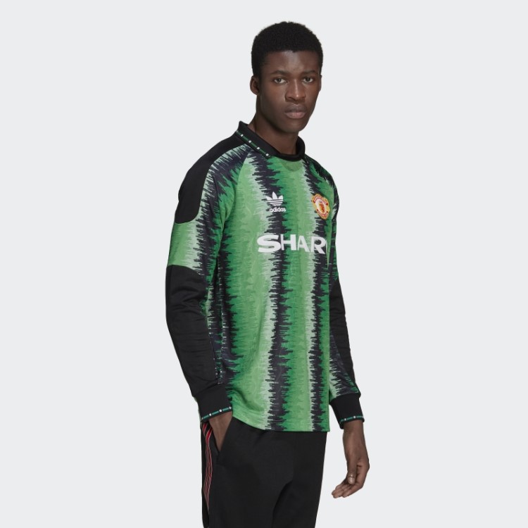 St Tropic Green Manchester United 90 Camisa De Goleiro Adidas