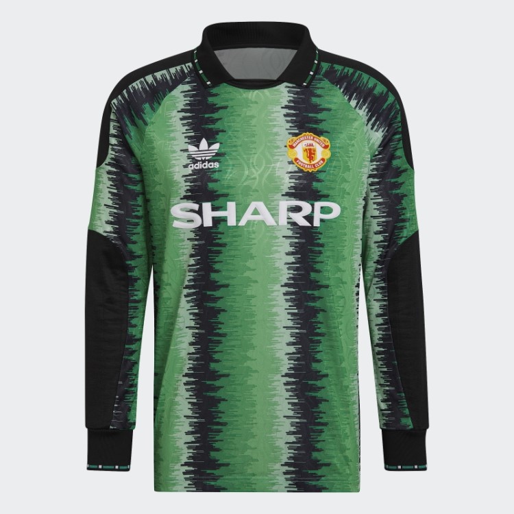 St Tropic Green Manchester United 90 Camisa De Goleiro Adidas