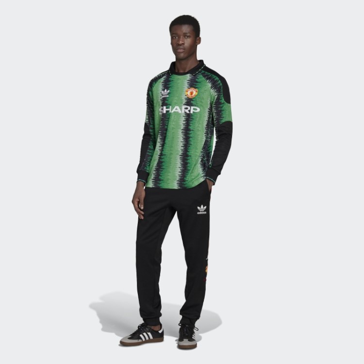 St Tropic Green Manchester United 90 Camisa De Goleiro Adidas