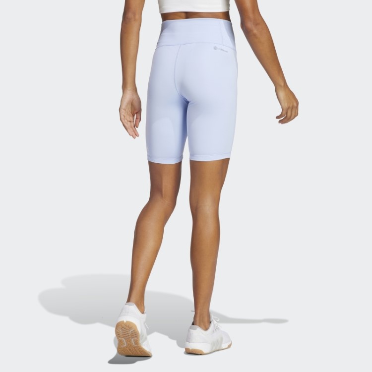 Legging Curta Adidas Blue Dawn Optime Training Bike