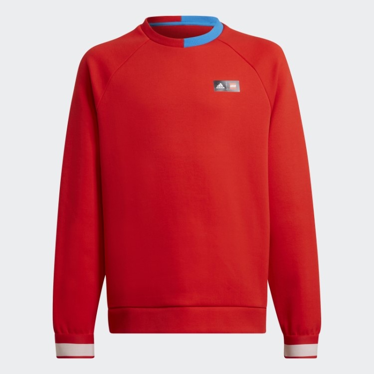 Suéter Vermelho Fashion Adidas X Lego Tech Pack