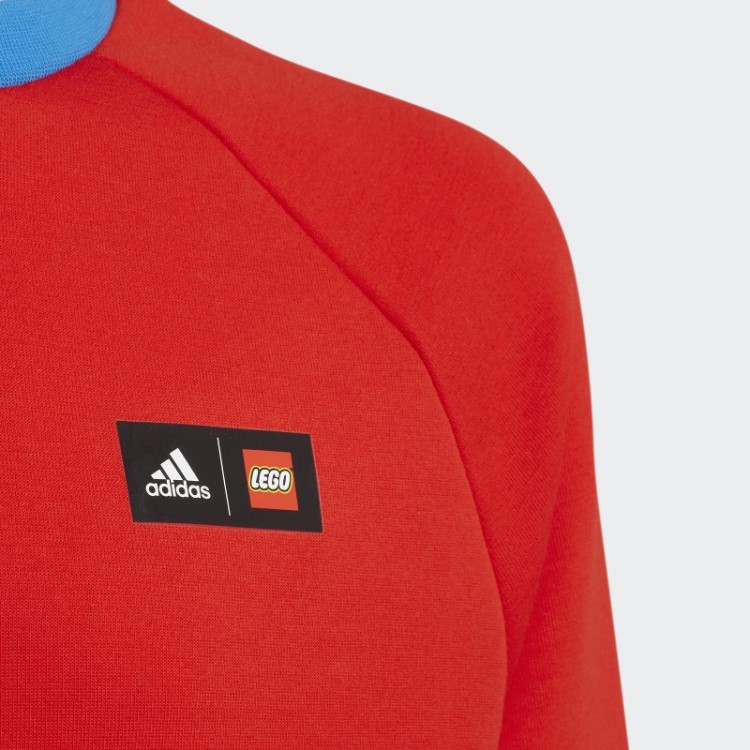 Suéter Vermelho Fashion Adidas X Lego Tech Pack