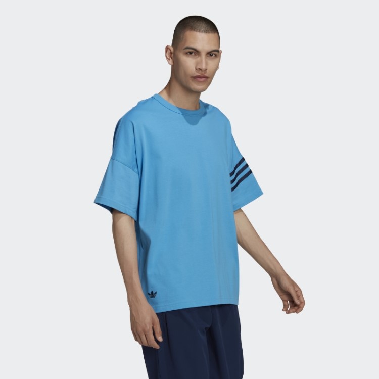Camiseta Azul Adicolor Neuclassics Da Adidas