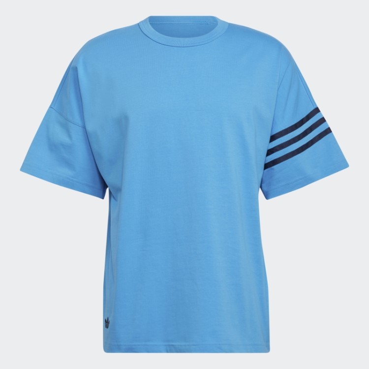 Camiseta Azul Adicolor Neuclassics Da Adidas