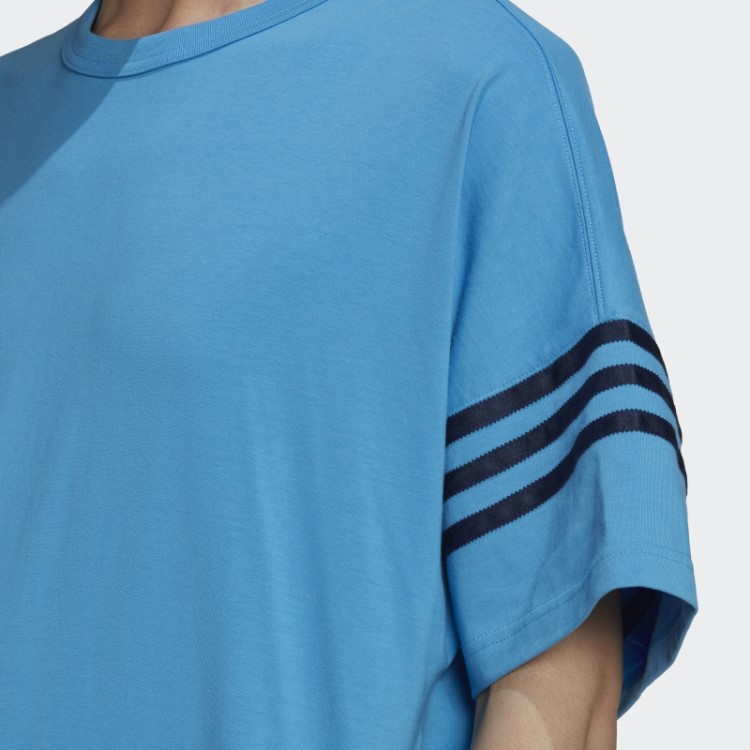 Camiseta Azul Adicolor Neuclassics Da Adidas