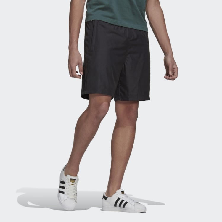 Calção Adicolor Essentials Tracejado Preto Adidas