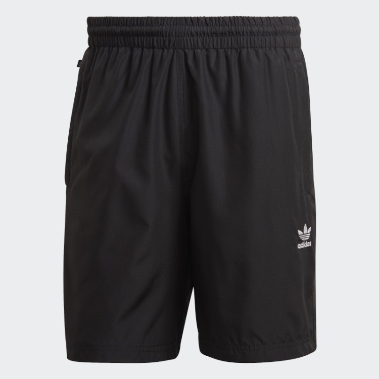Calção Adicolor Essentials Tracejado Preto Adidas