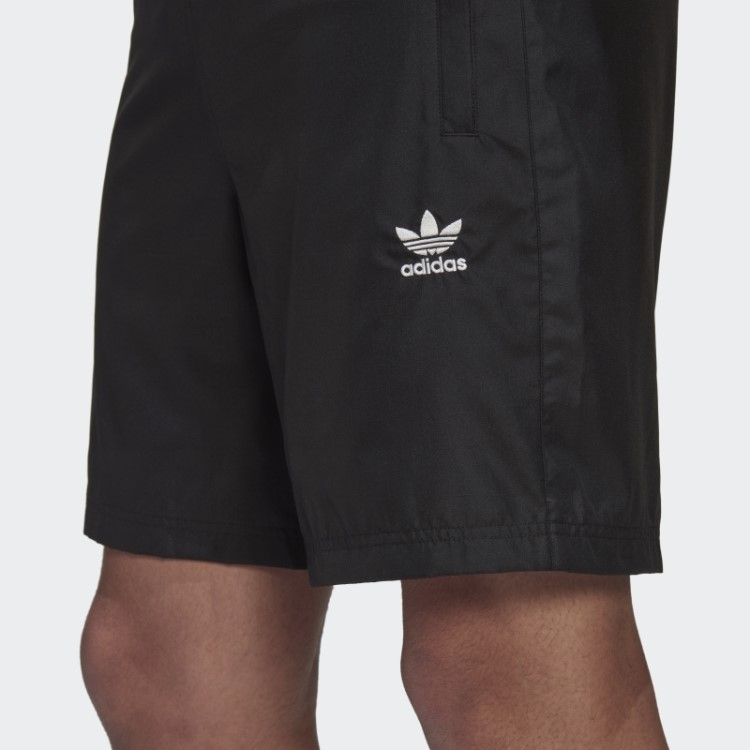 Calção Adicolor Essentials Tracejado Preto Adidas