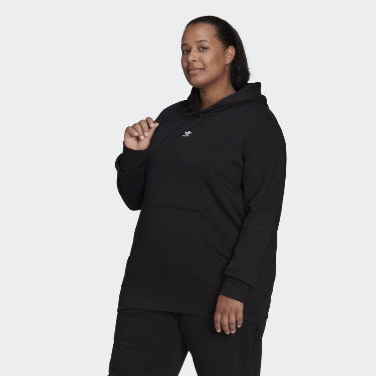Moletom Adicolor Essentials (tamanho Grande) Preto Adidas
