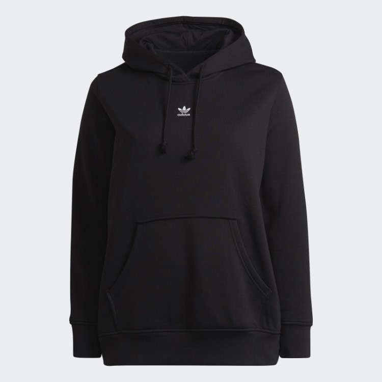 Moletom Adicolor Essentials (tamanho Grande) Preto Adidas