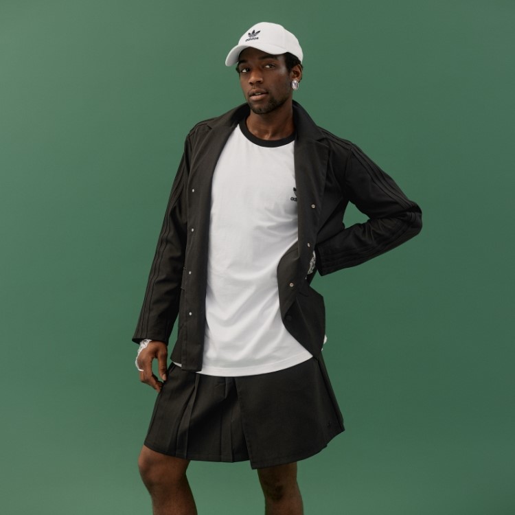 Jaqueta Preta Adicolor Contemporânea Adidas (gênero Neutro)