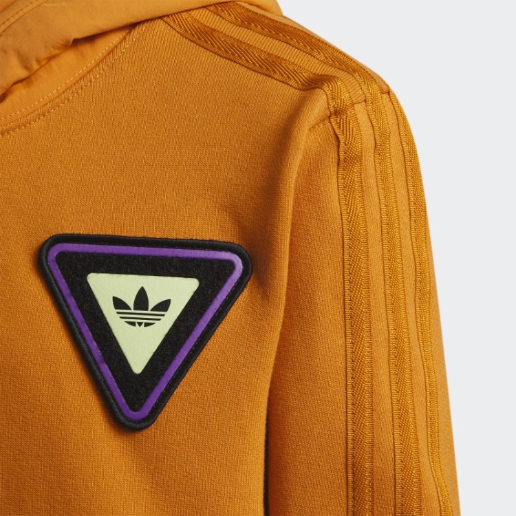 Moletom Adidas Laranja Com Foco