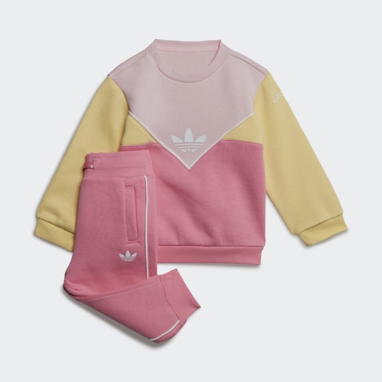 Conjunto De Equipe Adicolor Rosa Adidas