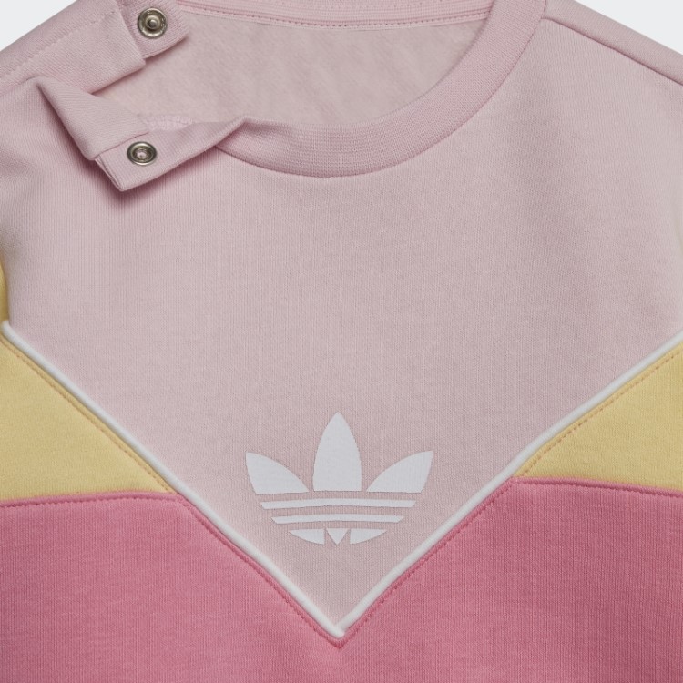 Conjunto De Equipe Adicolor Rosa Adidas