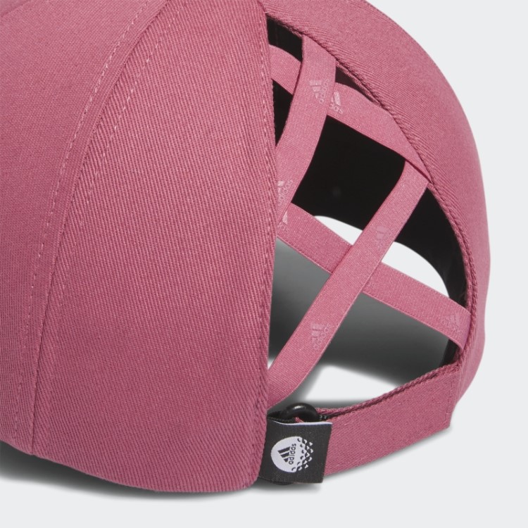Chapéu De Golfe Cruzado Adidas Rosa