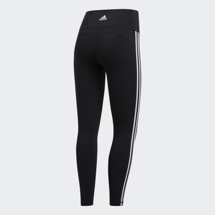 Adidas Black Acredita Nesta Meia-calça 2.0 3 Listras 7/8