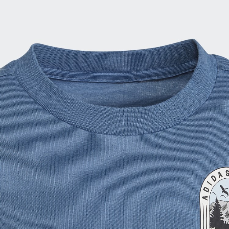 Camiseta Disney Mickey And Friends Azul Alterado Da Adidas