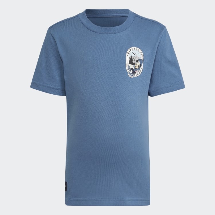 Camiseta Azul Alterada Adidas Disney Mickey E Amigos