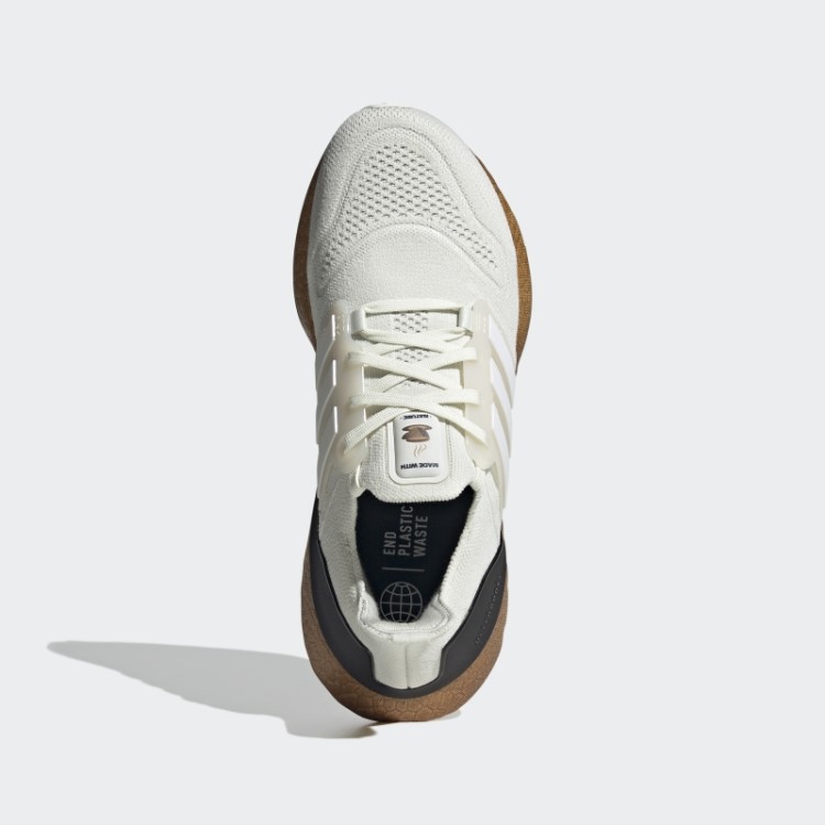Ultraboost De Tonalidade Branca 22 Feito Com Sapatos Da Natureza Adidas