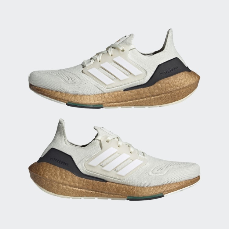 Ultraboost De Tonalidade Branca 22 Feito Com Sapatos Da Natureza Adidas