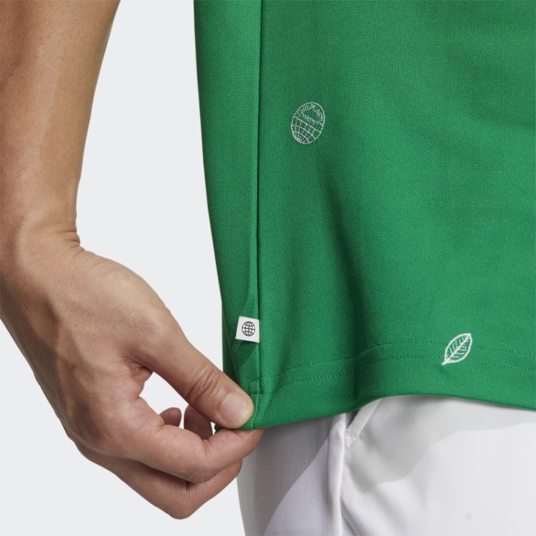 Adidas Play Verde Camisa Polo Monograma Verde