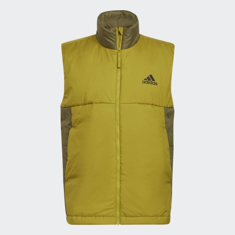 Colete Isolado Com As Três Listras Adidas Olive