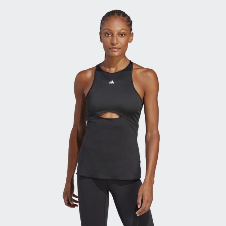 Regata Hiit Aeroready Training Preta Adidas
