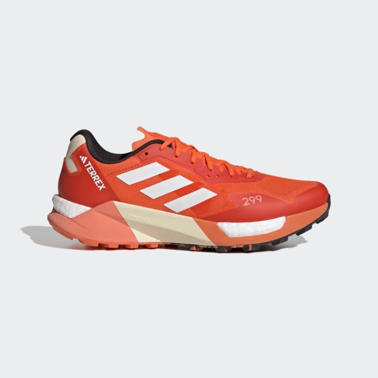 Tênis De Corrida Laranja Adidas Terrex Agravic Ultra Trail