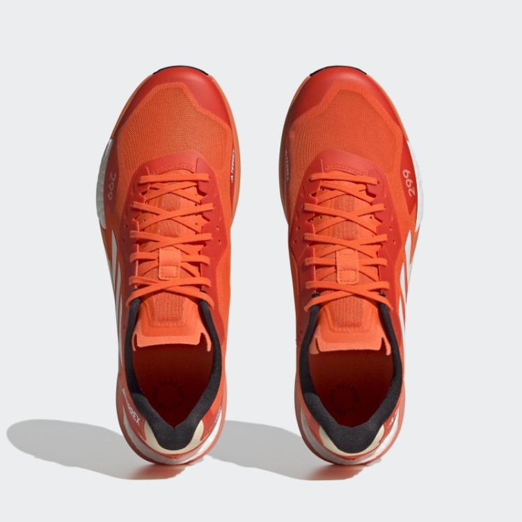 Tênis De Corrida Laranja Adidas Terrex Agravic Ultra Trail