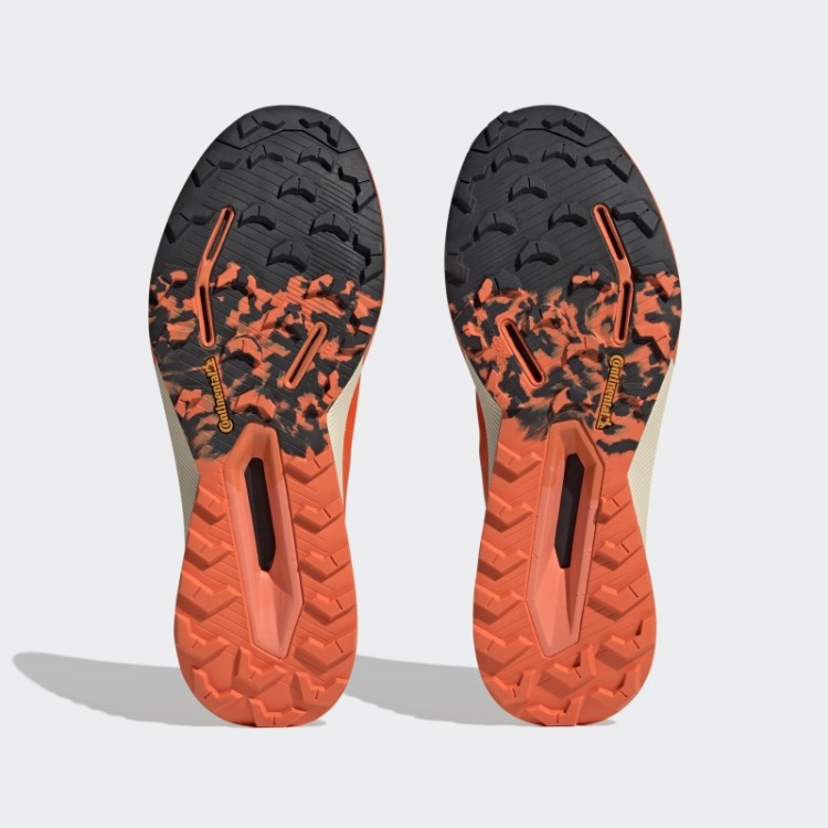 Tênis De Corrida Laranja Adidas Terrex Agravic Ultra Trail