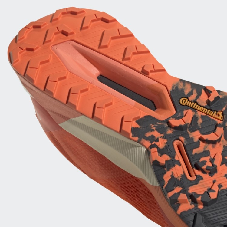 Tênis De Corrida Laranja Adidas Terrex Agravic Ultra Trail