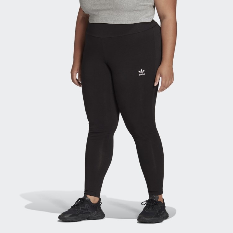 Meia-calça Preta Adicolor Essencial (tamanho Grande) Adidas