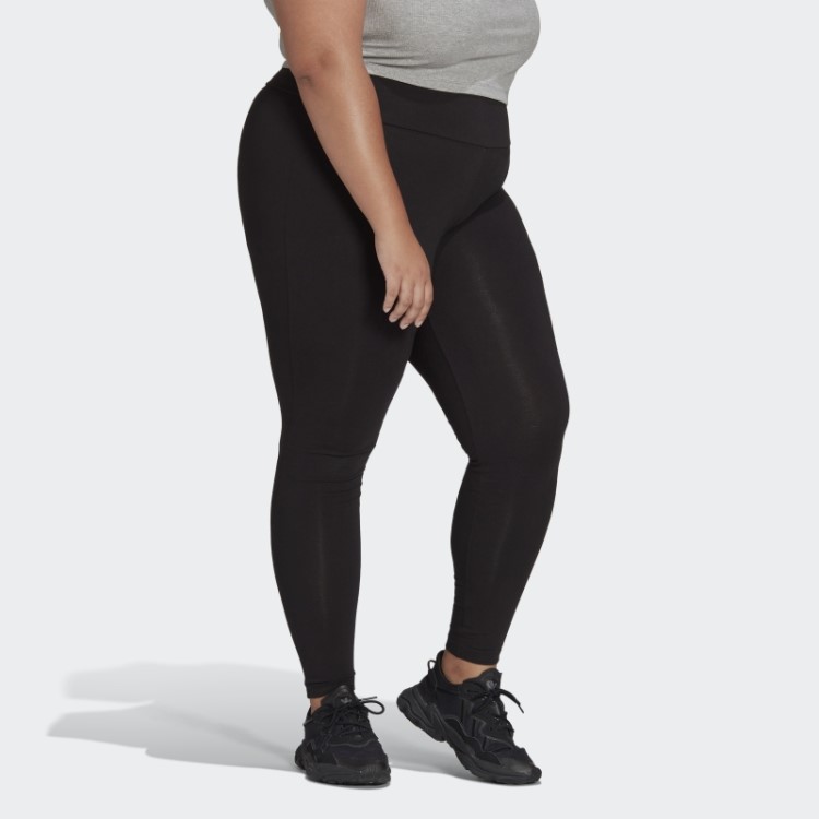 Meia-calça Preta Adicolor Essencial (tamanho Grande) Adidas