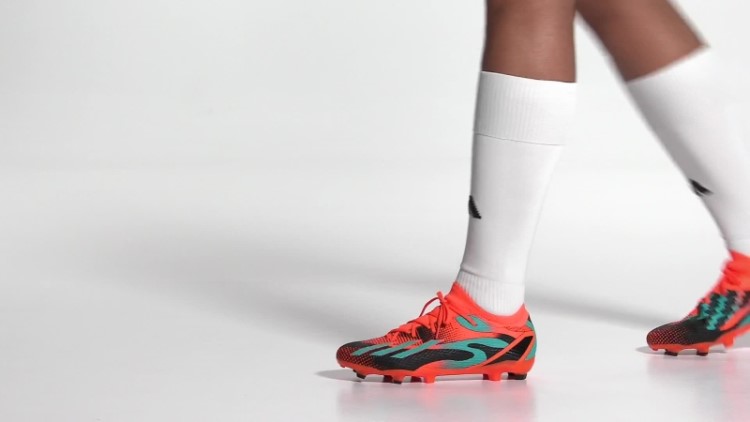 X Speedportal Messi.3 Chuteiras Para Terreno Firme Adidas Laranja
