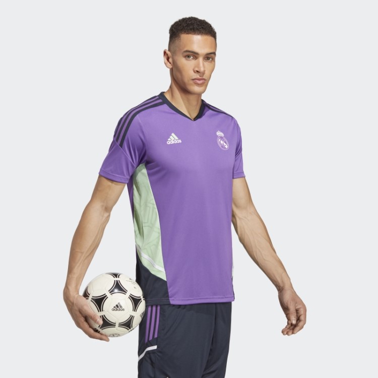 Camisa De Treino Adidas Real Madrid Condivo 22 Moda Roxa