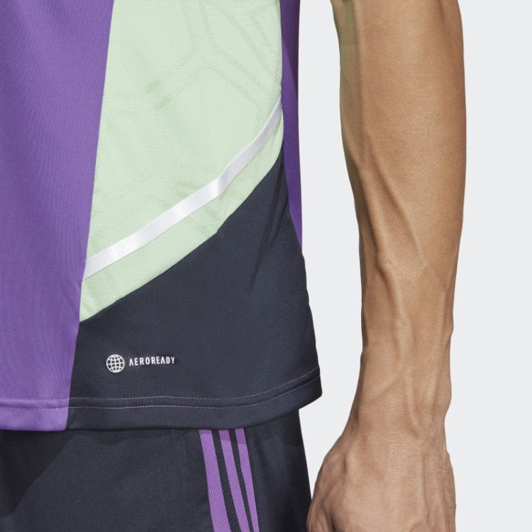 Camisa De Treino Adidas Real Madrid Condivo 22 Moda Roxa