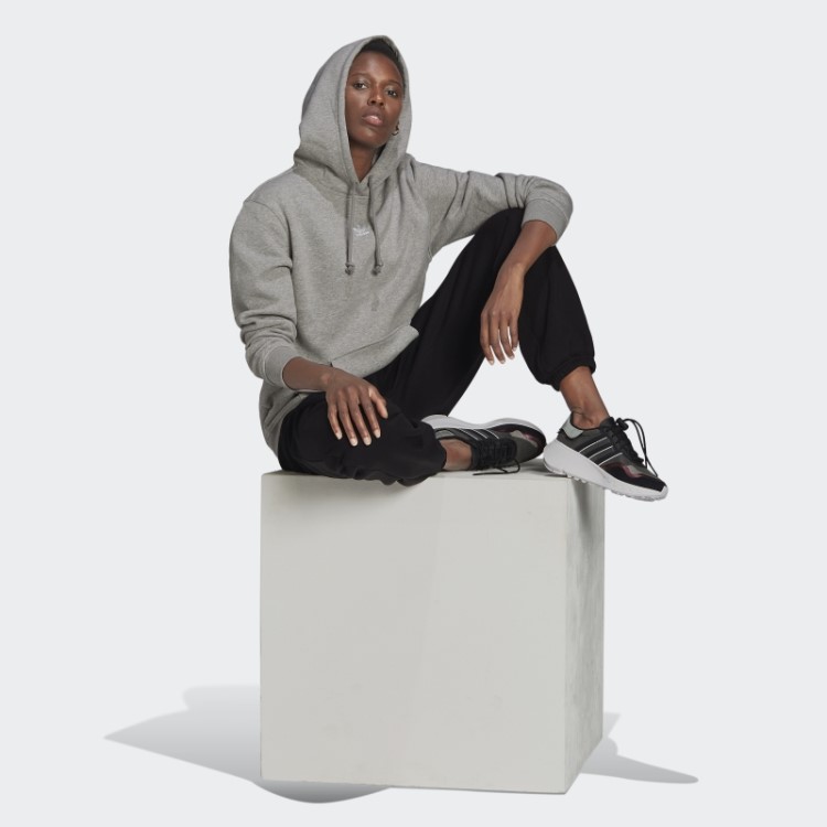Moletom De Lã Adicolor Essentials Cinza Médio Adidas