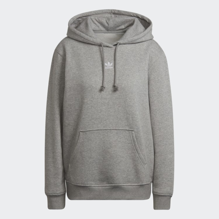 Moletom De Lã Adicolor Essentials Cinza Médio Adidas