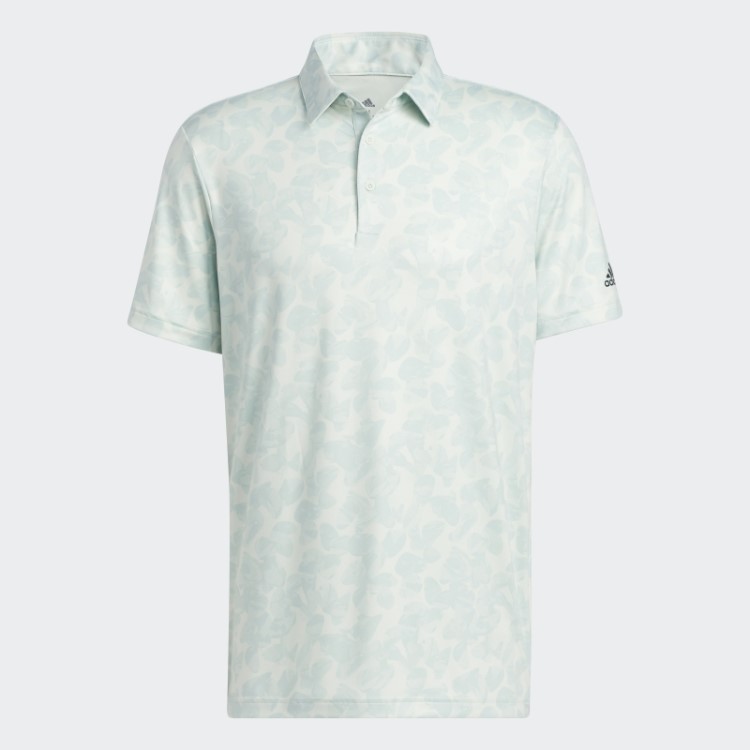 Camisa Polo Com Estampa Prisma Verde Adidas