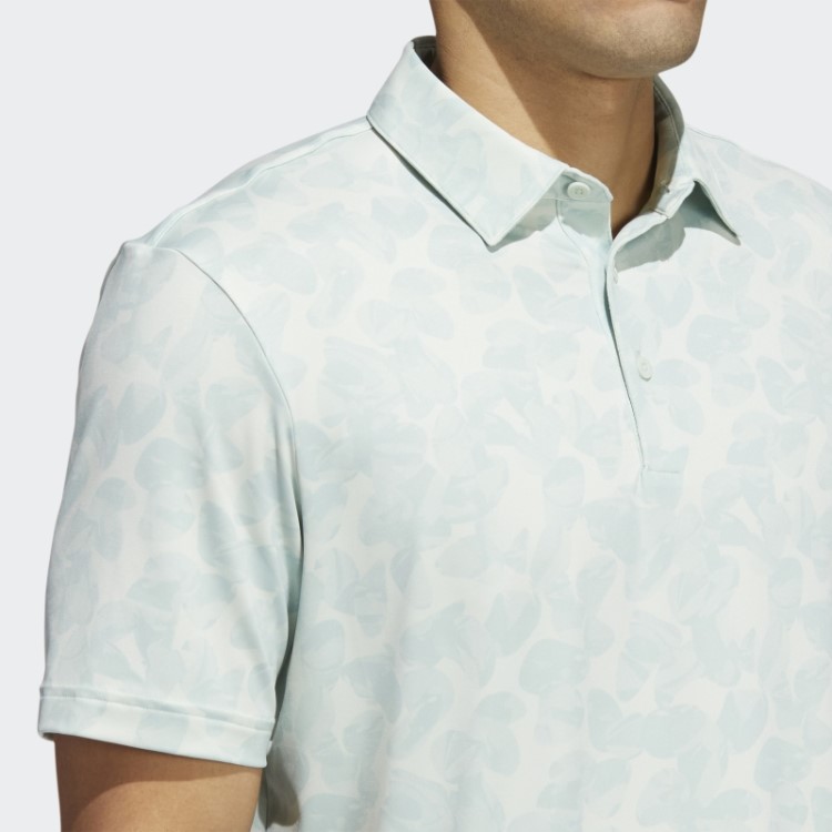 Camisa Polo Com Estampa Prisma Verde Adidas