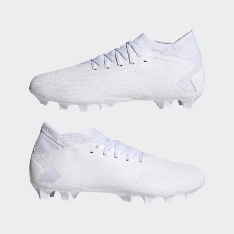 Precisão Do Predador Branco.3 Botas Multi-terreno Adidas