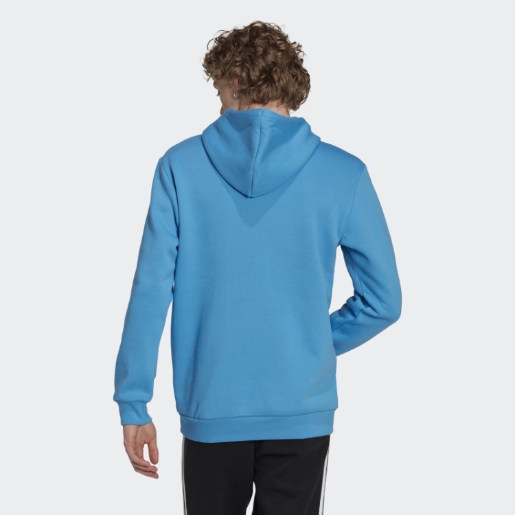 Moletom Com Capuz Adicolor Essentials Trefoil Azul Adidas
