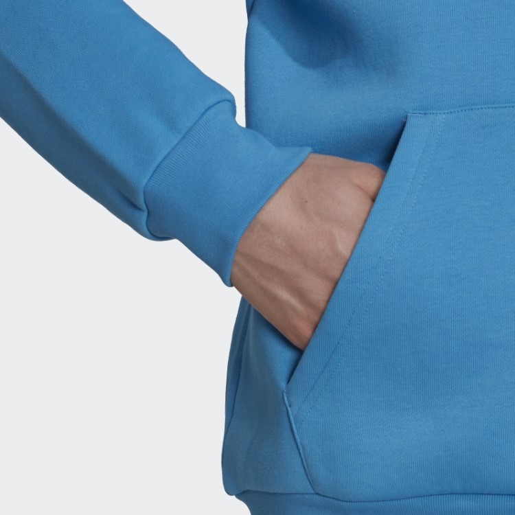 Moletom Com Capuz Adicolor Essentials Trefoil Azul Adidas
