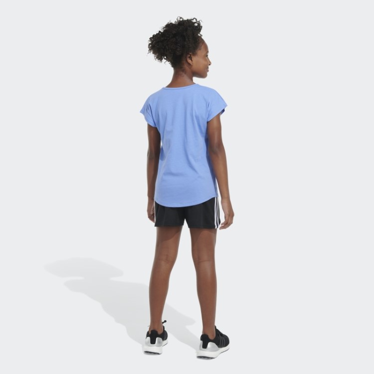 Camiseta De Manga Curta Adidas Azul