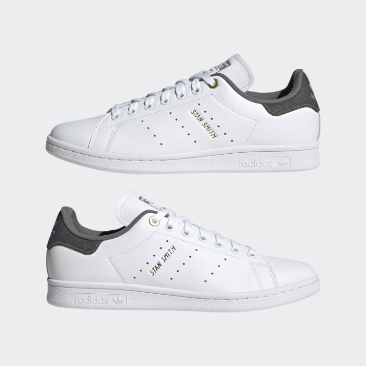 Sapato Adidas Stan Smith Cinza