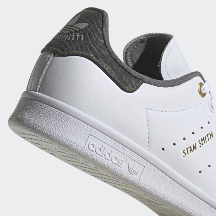 Sapato Adidas Stan Smith Cinza
