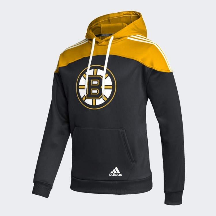 Moletom Com Capuz Bruins Preto Adidas